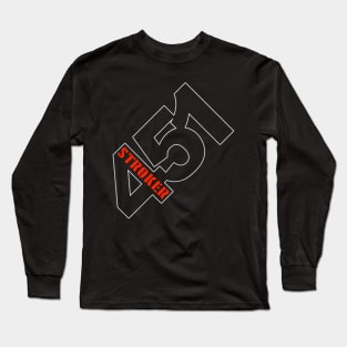 451 Stencil Long Sleeve T-Shirt